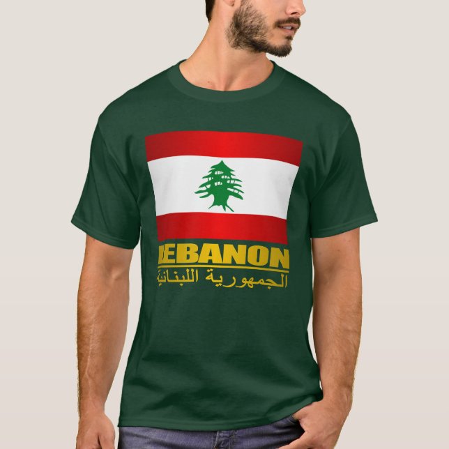 Libanon Pride Apparel T-Shirt (Vorderseite)