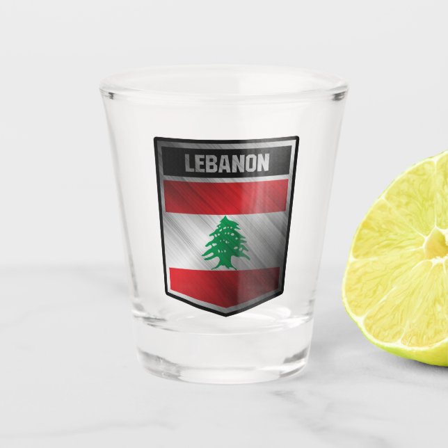 Libanon Schnapsglas (Vorderseite)