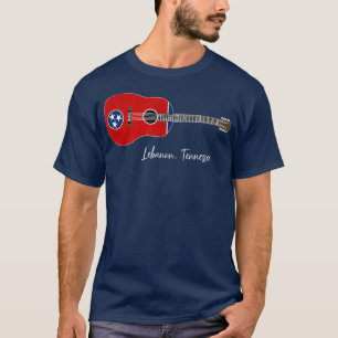 Libanon Tennessee Gitarre T-Shirt