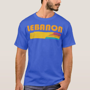 Libanon Tennessee Vintag Not leidendes Souvenir T-Shirt