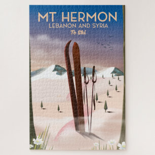 Libanon und Syrien Mt Hermon Ski