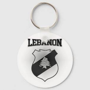 Libanon-Wappen Schlüsselanhänger