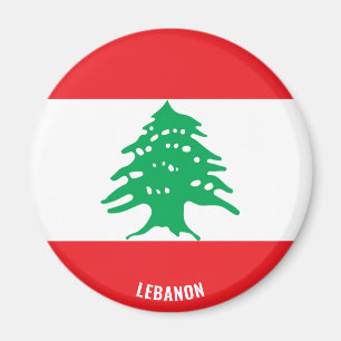 Libanonflagge Charming Patriotic Magnet