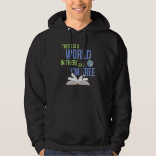 Libary Imagination Pages Writer Read Book Hoodie