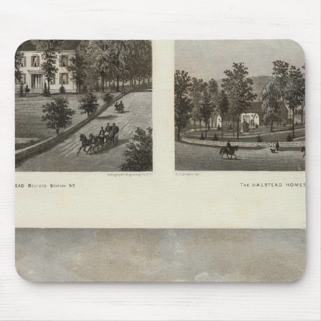 Libby, Residenzen von Halstead Mousepad (Vorne)