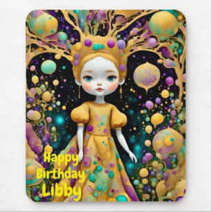 LIBBY ~ Seltsames Geburtstagskind ~ Mousepad
