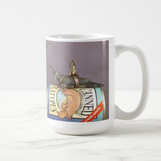 libby sur un ornithorynque sur une tasse