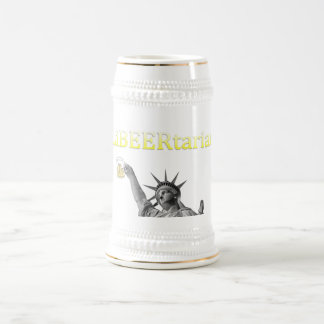 LiBEERtarian Bier Stein Bierglas