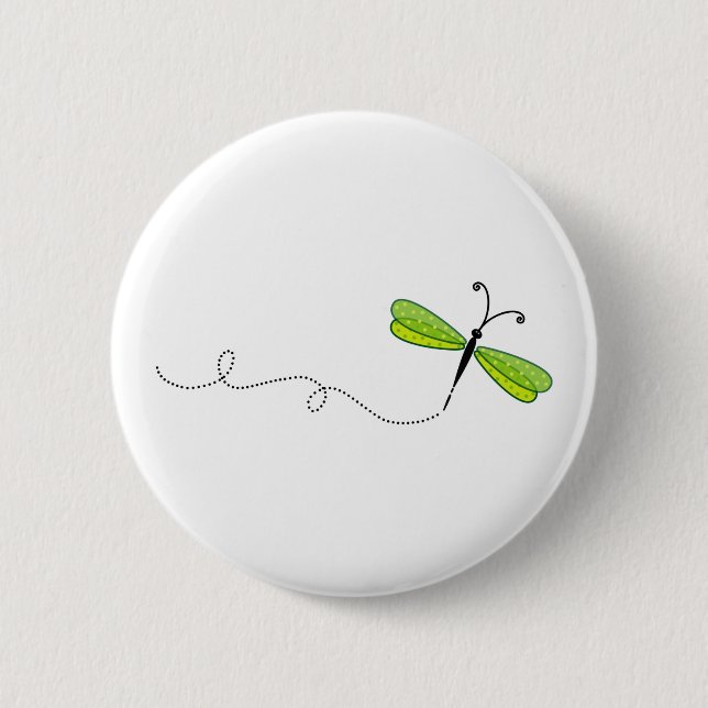 Libelle Button (Vorderseite)