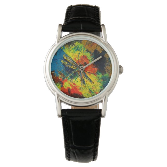 Libelle eWatch Armbanduhr (Vorderseite)