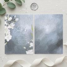 Libelle Floral Sweet 16 Dusty Blue ID1310