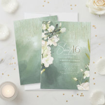 Libelle Floral Sweet 16 Salbeigrün ID1310