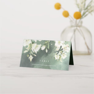 Libelle Floral Sweet 16 Salbeigrün ID1310 Platzkarte