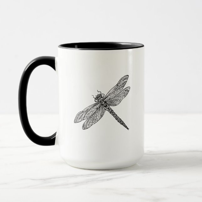 Libelle in der Art Tasse (Links)