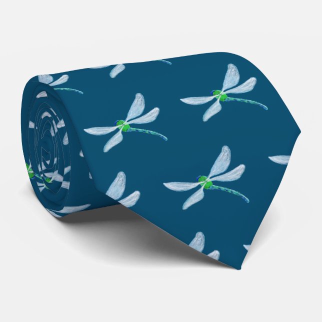 Libelle Krawatte (Gerollt)