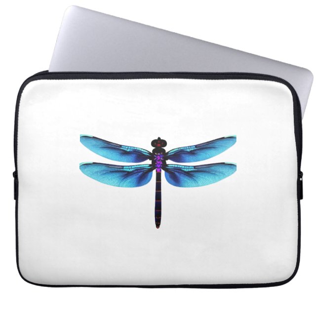 Libelle Laptopschutzhülle (Vorderseite)