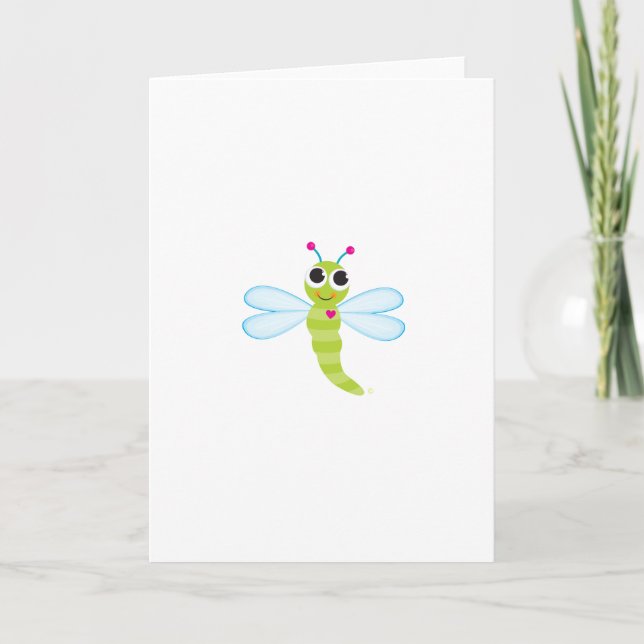 Libelle Notecard Karte (Vorderseite)