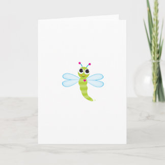 Libelle Notecard Karte