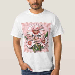 Libelle Pinke Gänseblümchen T-Shirt