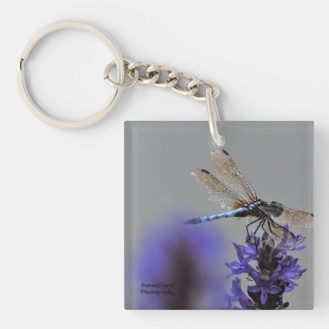 Libelle Schlüsselanhänger (Vorderseite)