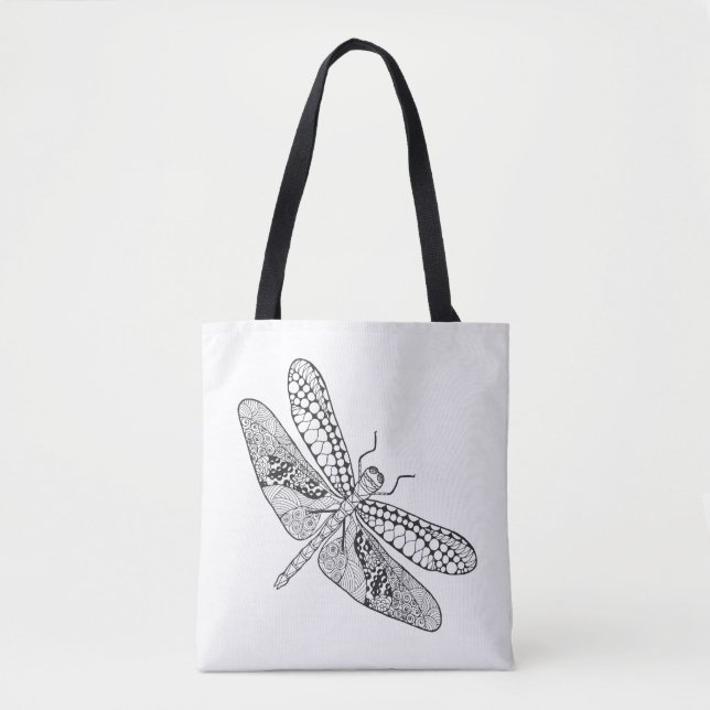 Libelle Zendoodle 2 Tasche (Vorderseite)