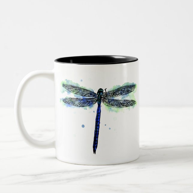 Libelle Zweifarbige Tasse (Links)