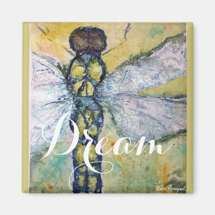 Libellen-Aquarell-Traum-Magnet Magnet
