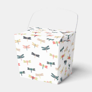 Libellen durch Origami Drucke Geschenkschachtel