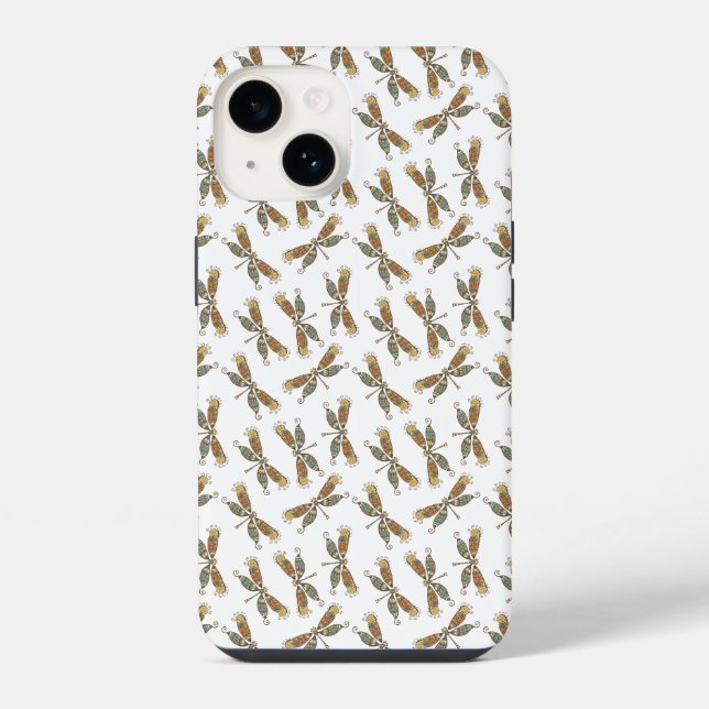 Libellen-Geschenk iPhone-Handyhülle Case iPhone 14 Hülle (Rückseite)