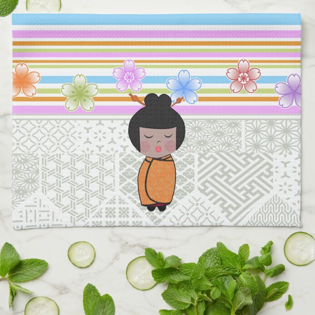 Libellen Geschirrtuch (Gefaltet)