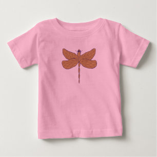 Libellen-Illustrationskunst Baby T-shirt
