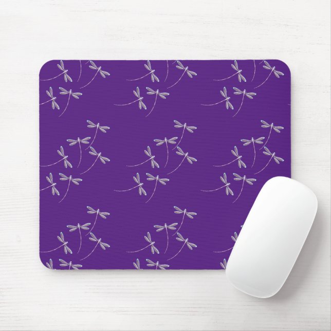 Libellen im Flugmausetaster Mousepad (Mit Mouse)