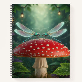 Libellen in der Liebe - Whimsikische Träume niedli Notizbuch