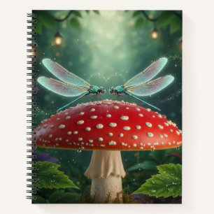 Libellen in der Liebe - Whimsikische Träume niedli Notizbuch