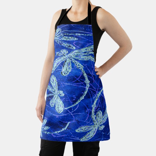 Libellen Indigo Tanz Schürze (InSitu)