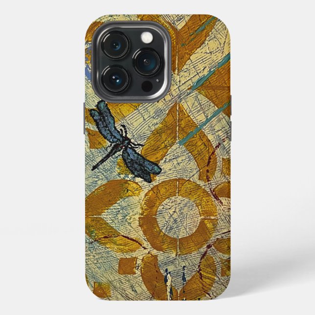 Libellen iPhone / iPad-Hülle 13 Pro Hülle (Hinten)