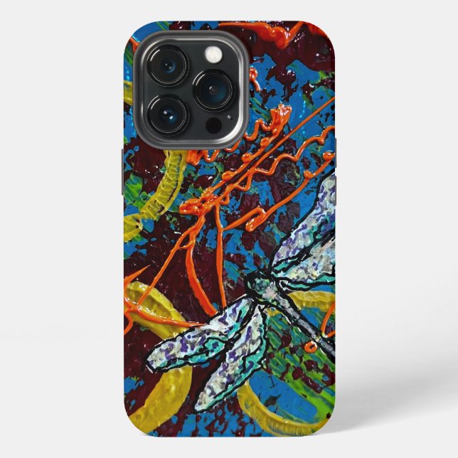 Libellen iPhone / iPad-Hülle 13 Pro Hülle (Hinten)