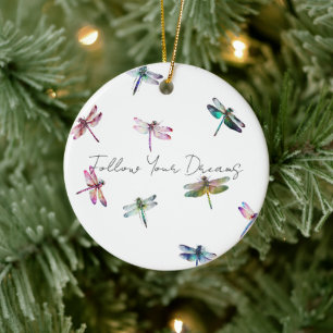 Libellen Keramik Ornament