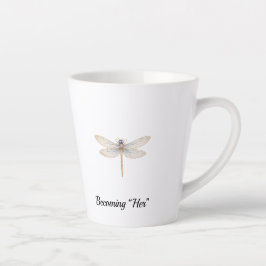 Libellen-Lattentasse Milchtasse