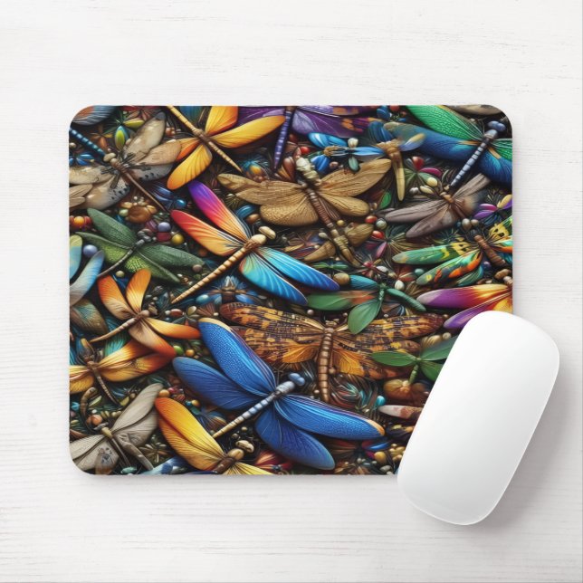 Libellen Mousepad (Mit Mouse)