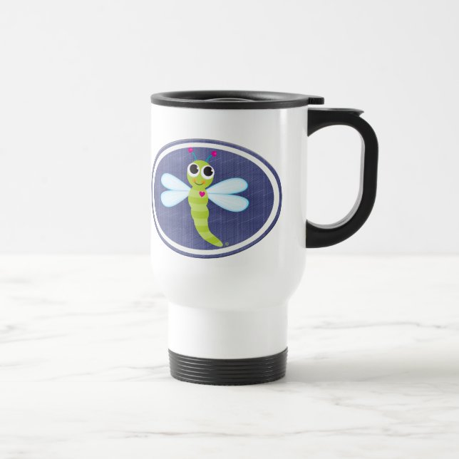 Libellen-Reise-Tasse Reisebecher (Rechts)