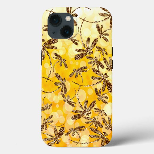 Libellen-Sonnenschein Case-Mate iPhone Hülle (Rückseite)