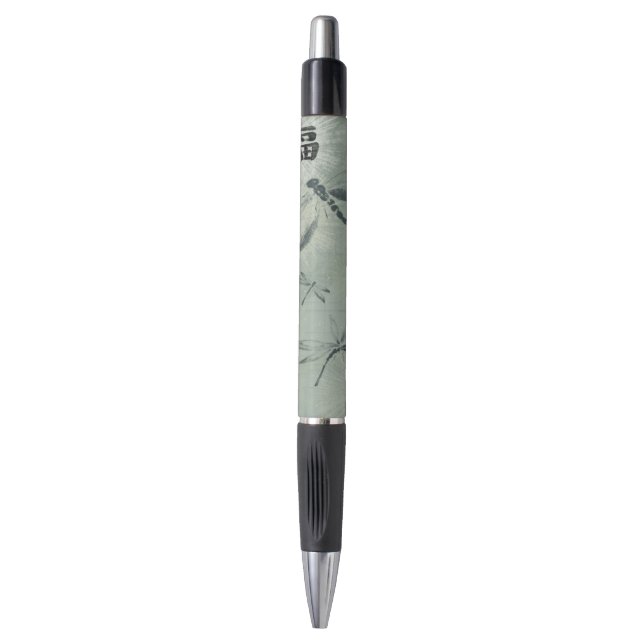 Libellen-Stift Kugelschreiber (Vorderseite Vertikal)