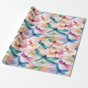 Libellen-Tanz-Druck-Cut-Sew-Tasche Geschenkpapier