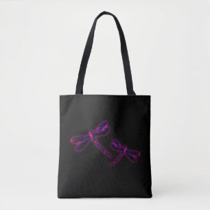 Libellen-Tasche - Magenta-Glühen Tasche