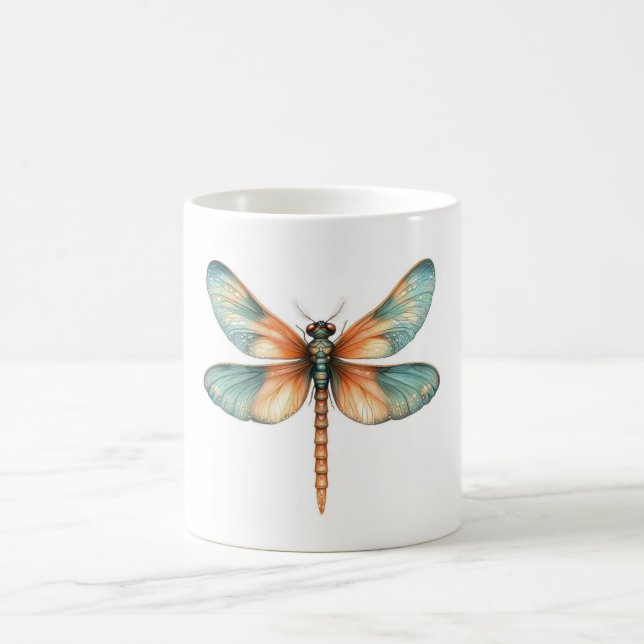 Libellen-Tasse Kaffeetasse (Mittel)