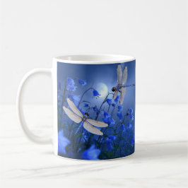 Libellen-Tasse 'Mondlicht' – Frieden in Blüte Kaffeetasse