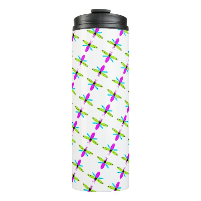 Libellen Thermosbecher (Vorderseite)