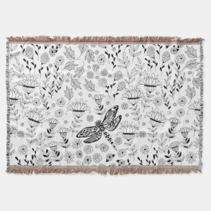 Libellen und Blume Decke