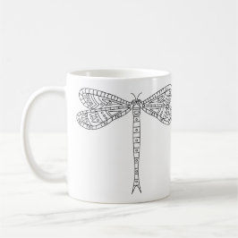 Libellen und Lilien Tasse 2 bis zum Anstrich